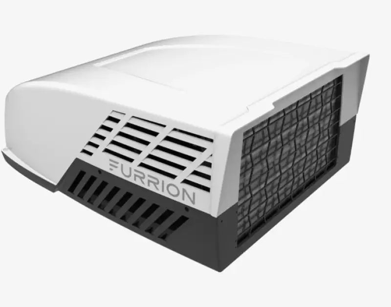 Furrion Chill HE AC 13.5K BTU in white, sleek design provides high-efficiency cooling, quiet operation and reliable performance for your RV. Ideal for RV, Automotive, Powersports, off-road, marine, exterior, truck accessories, interior, truck bed, rv parts. Inside RV, RV Parts Shop, Exterior Parts & Accessories, RV Appliances, RV Air Conditioner, RV Refer, AVADA - Best Sellers, Marine Maintenance