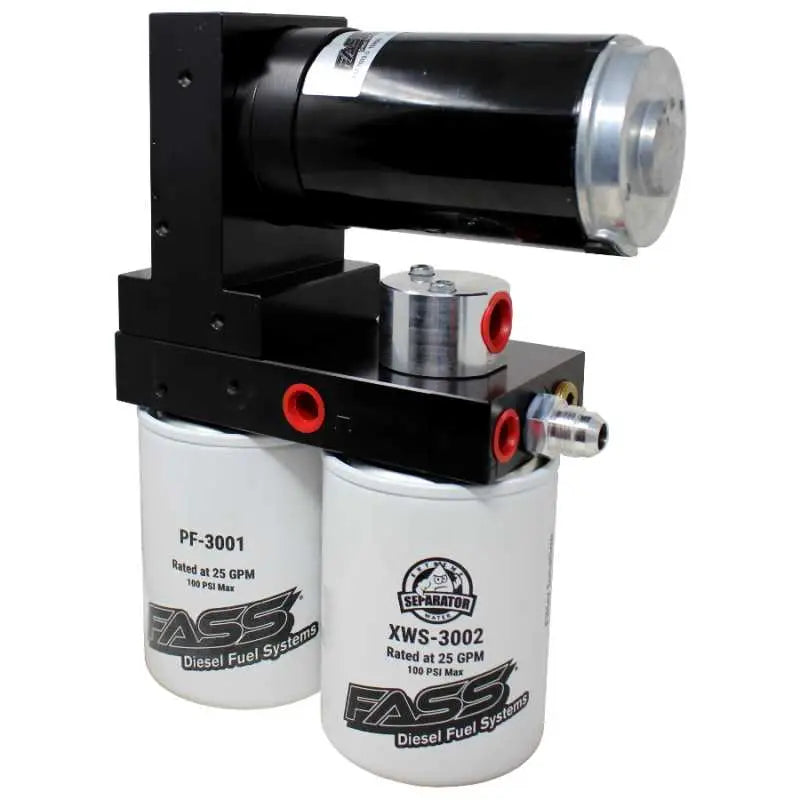 FASS 01-16 GM 2500/3500 Duramax 250gph/8-10psi Titanium Series Fuel Air Separation System 