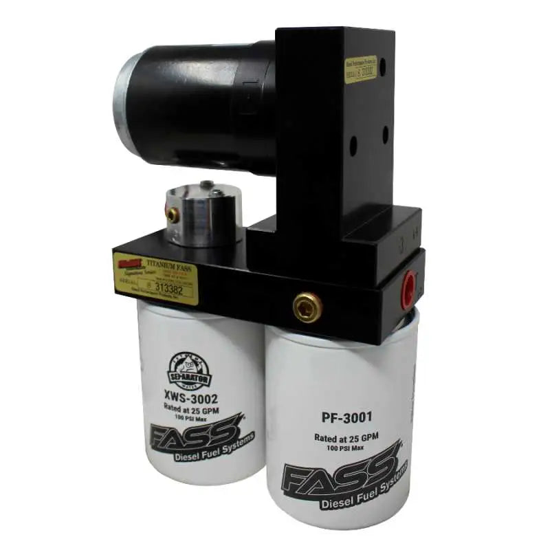 FASS 15-16 GM 2500/3500 Duramax 165gph Titanium Signature Series Fuel Air Separation System 