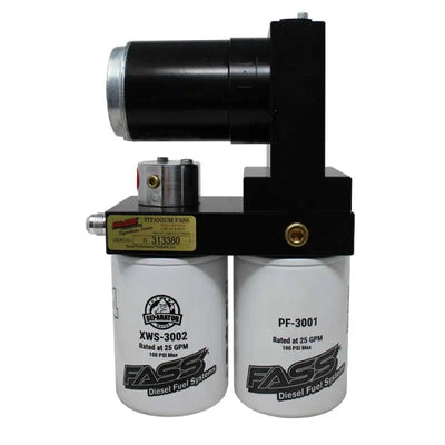 FASS Class 8 165gph/16-18psi Titanium Signature Series Fuel Air Separation System 