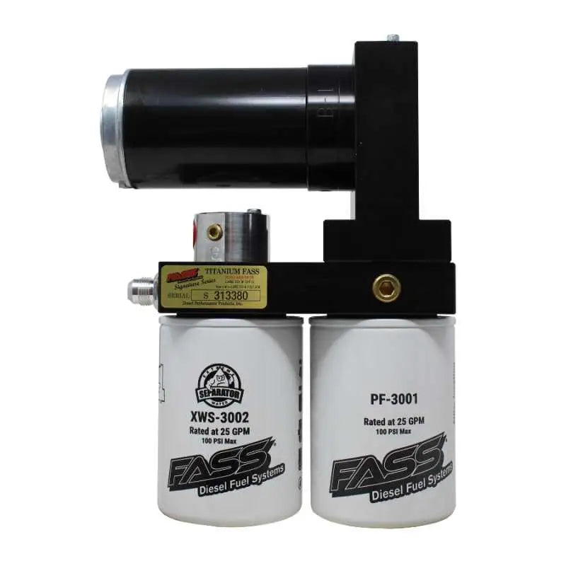 FASS Class 8 250gph/16-18psi Titanium Signature Series Fuel Air Separation System 