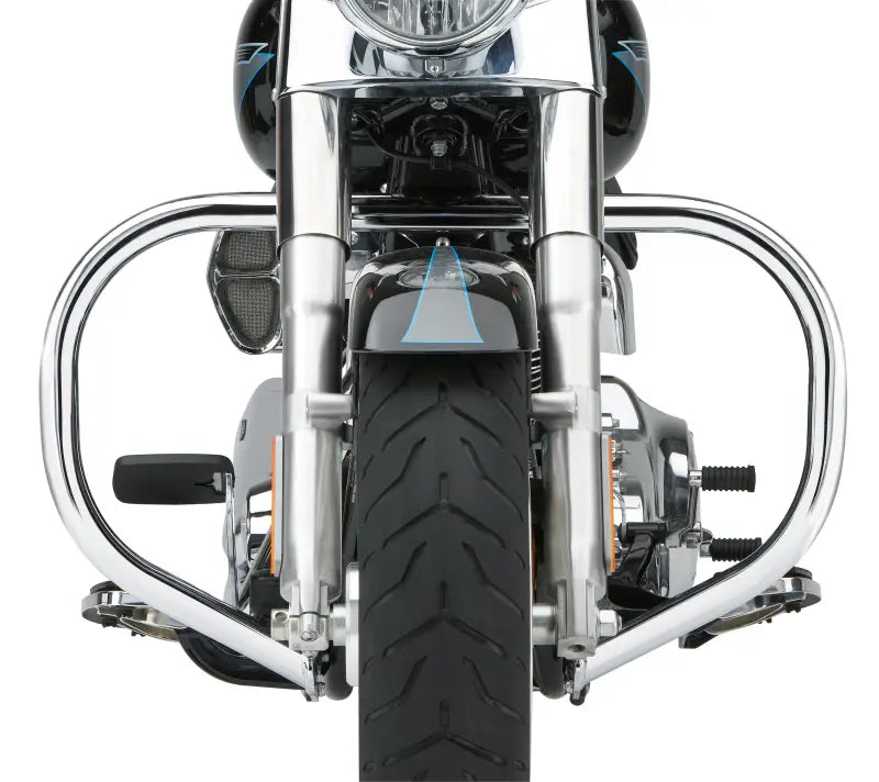Fatty Freeway Bars 1.5" Chrome Fxd/B/C 91 17 - COBRA
