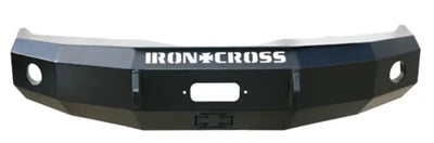 FB-1400 Ironcross Ford Bronco front bumper with black iron cross design