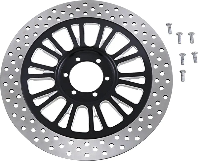 FCK-F14AE-FR-SE Hawg Halters Inc Ext Forward Cntrls Black Slotted Flh 14-Up - Foot Controls