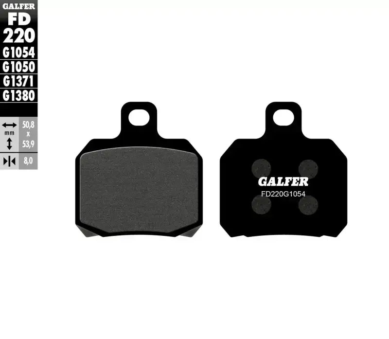 FD220G1054 Brake Pads Semi Metallic Fd220g1054 - Semi-Metallic