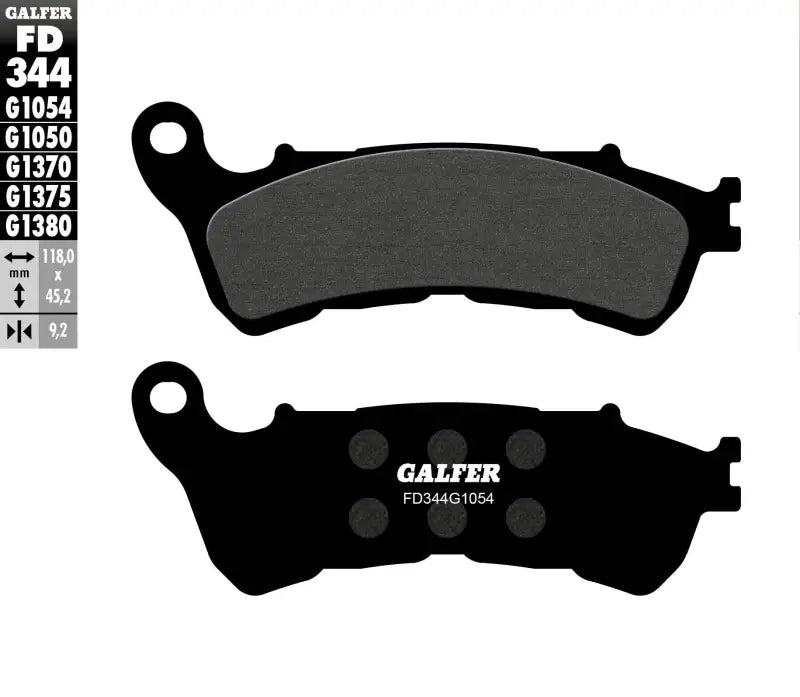 FD344G1054 Brake Pads Semi Metallic Fd344g1054 - Semi-Metallic