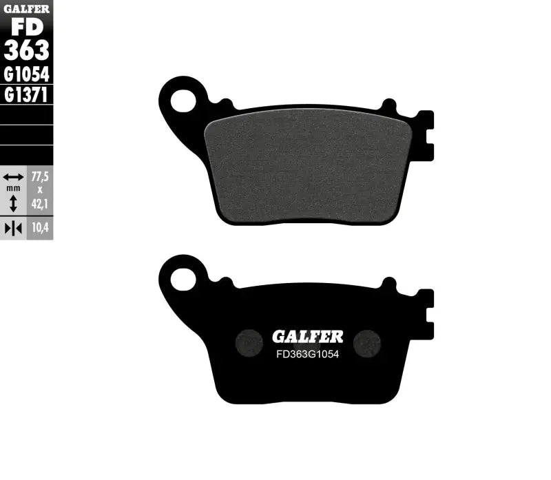 FD363G1054 Brake Pads Semi Metallic Fd363g1054 - Semi-Metallic