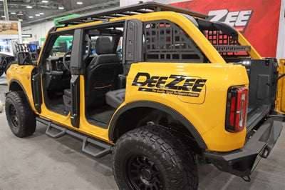 Fender Hook Delete Used To Replace The Factory Tie Down Hooks; Powder Coat; Black; Die-Cast Aluminum; With Installation
