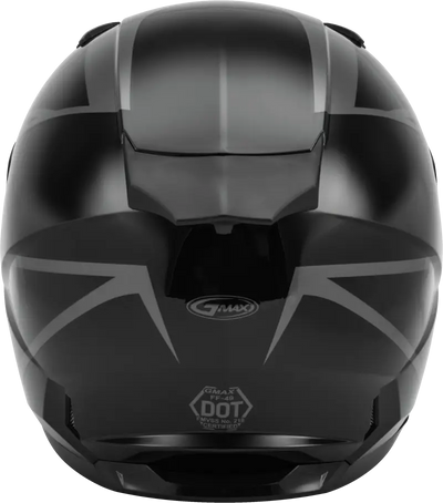 GMAX Ff 49 Full Face Deflect Helmet Black/Grey Xs for Powersports