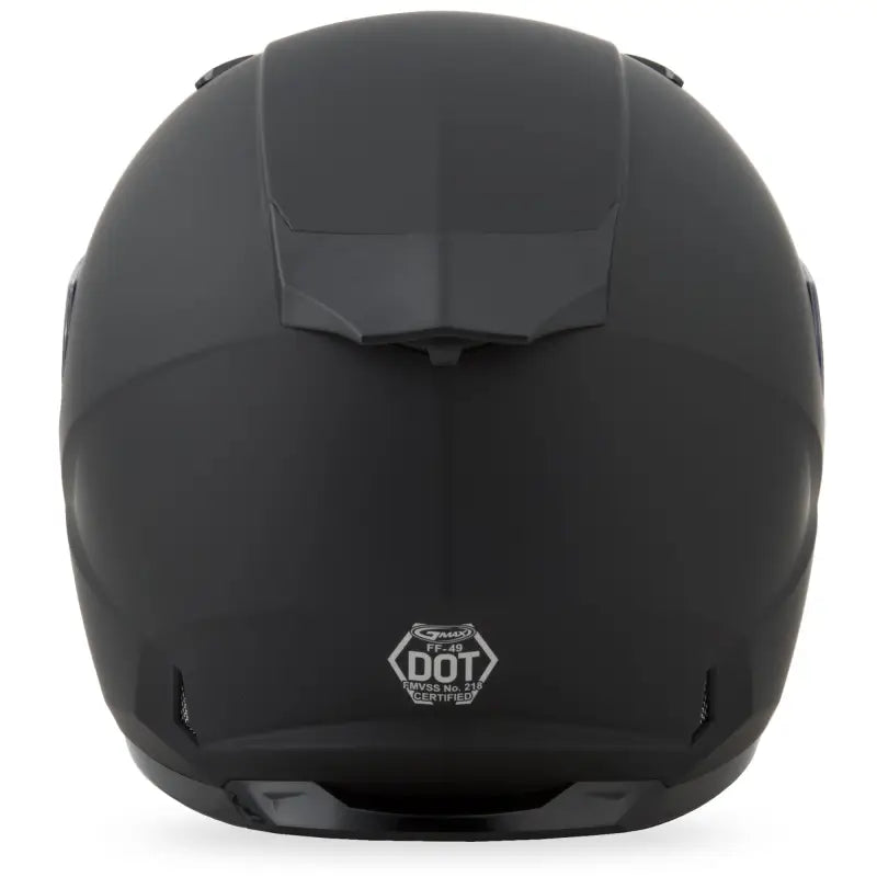 Ff 49s Full Face Snow Helmet Matte Black 3x - Powersports