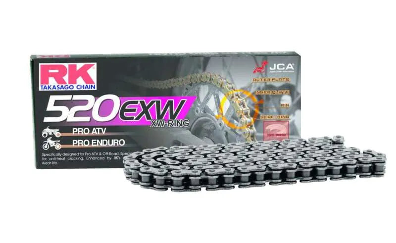 RK Chain 520EXW-110L XW-Ring - Natural - RV and Auto Parts