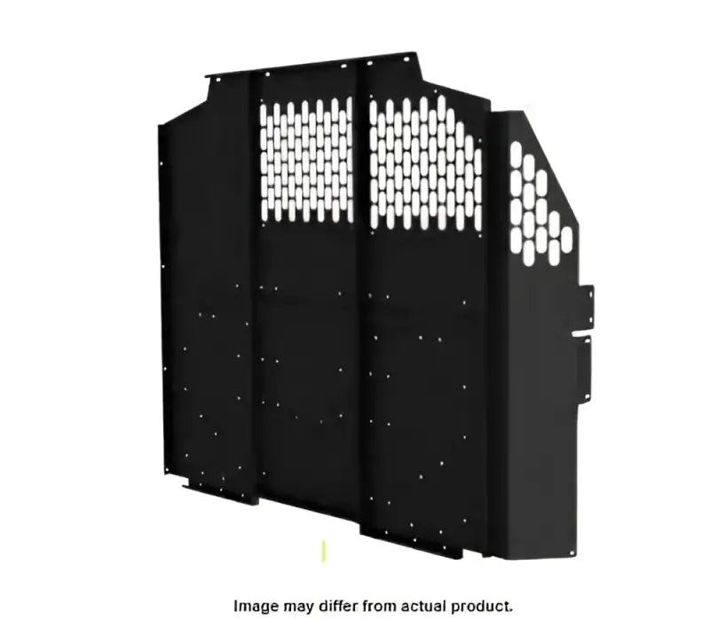 FFG-TRM Holman 130' Transit Mid Roof barrier with Fast Fit design showing side panel and ventilated grid for optimized airflow and installation.