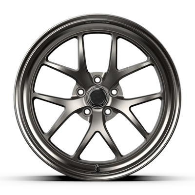 fifteen52 Sector RSR 19x9.5 5x112 40mm ET 66.56mm Center Bore Magnesium Grey w/ Gloss Lip - Wheels