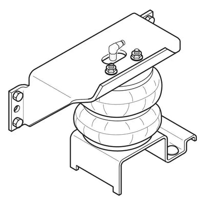Firestone Firestone Ride-Rite Air Helper Spring Kit Rear 08-12 16K-22K GVWR (Not Thor Motorhomes) (W217602170)