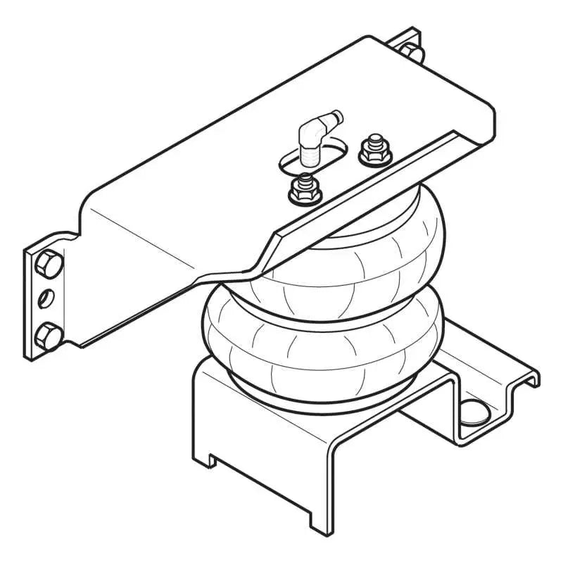 Firestone Ride-Rite Air Helper Spring Kit Rear 08-12 16K-22K GVWR (Not Thor Motorhomes) (W217602170) 
