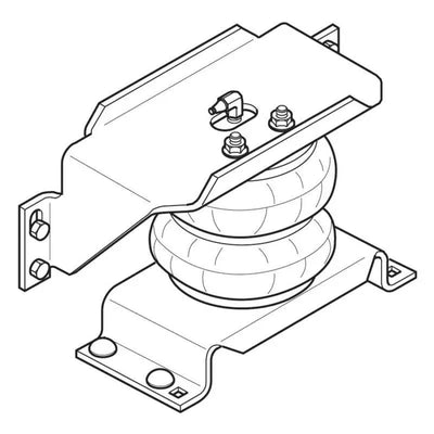 Firestone Ride-Rite Air Helper Spring Kit Rear 96-17 Ford E450 (Commercial w/o OE Bed) (W217602153) 