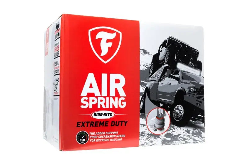 Firestone Ride-Rite RED Label Extreme Duty Air Spring Kit Rear 11-13 Ford F450 2WD/4WD (W217602703) - Truck & Automotive
