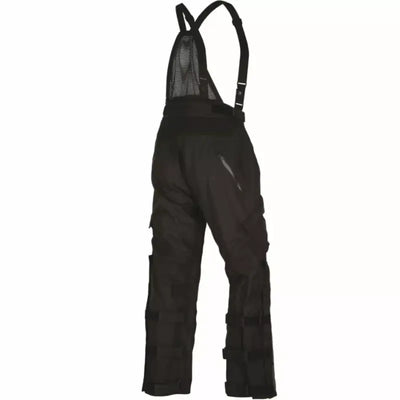 Black tactical bib pants from FIRSTGEAR Kathmandu for stay protected and look sharp