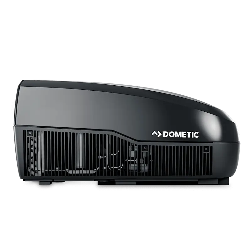 FJX3573MBKAS Dometic Freshjetx 15K-Mech Val Blk ensures powerful 15,000 BTU cooling for optimal climate control.