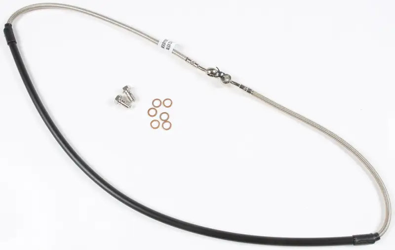 FK003D142-1 Steel Brake Line Front Hon - Stainless Hydraulic