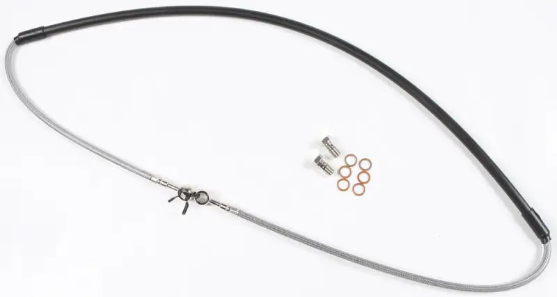 FK003D264R Galfer stainless steel brake line kit with fittings for Suz/Kaw rear bike