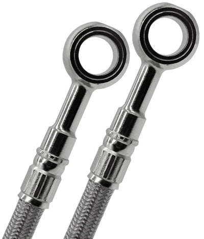 FK003D415-2 Brake Line Front Zx10rr - Stainless Steel Hydraulic