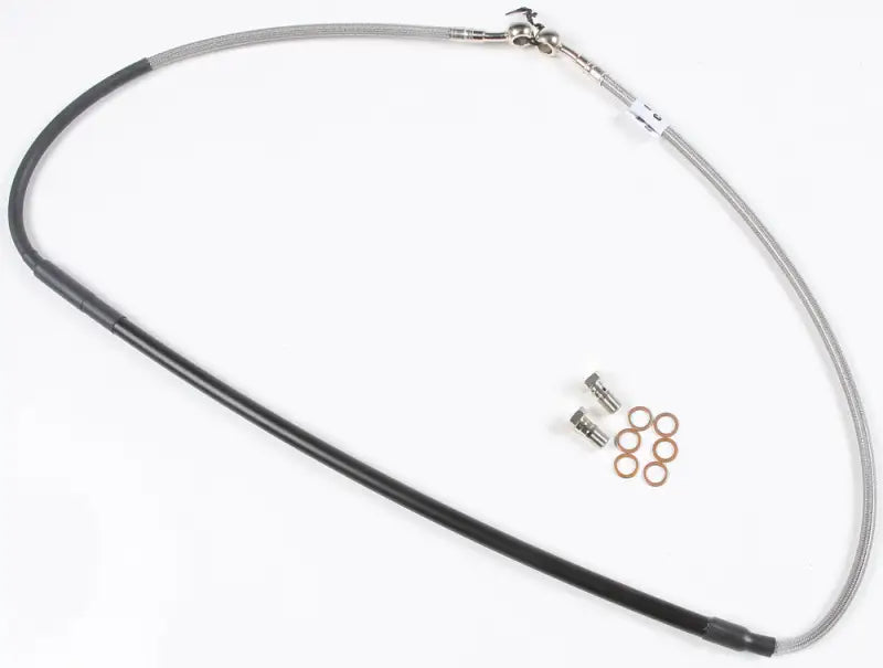 FK003D429-1 Steel Brake Line Front Suz - Stainless Hydraulic