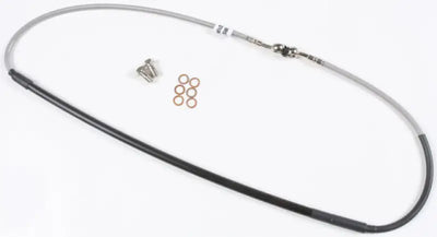 Stainless steel brake line kit FK003D481-1 Galfer Front Hon with mounting hardware