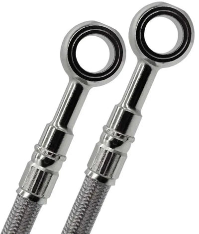 FK003D703R Brakeline Rear R1 - Stainless Steel Hydraulic Brake Line