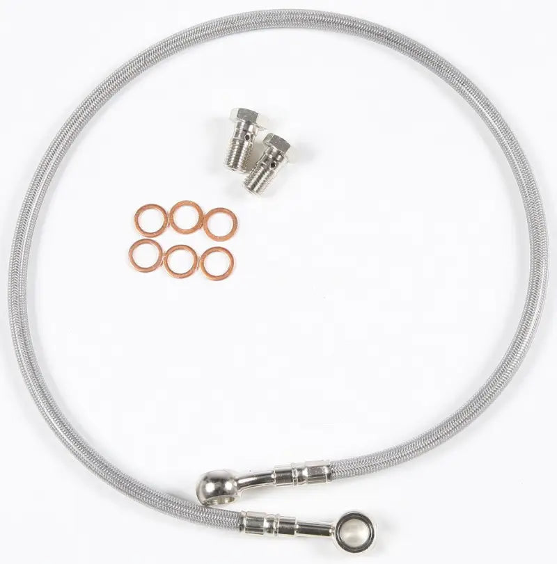FK003D76R Brake Line Rear Lt250 - Stainless Steel Hydraulic