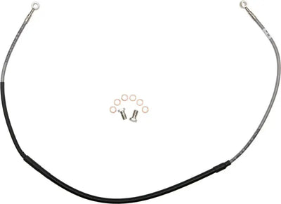 FK003D979-R Steel Brake Line Rear Yam - Stainless Hydraulic