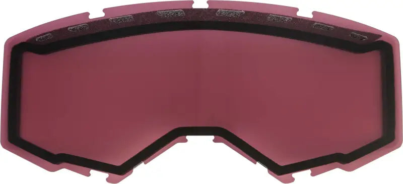 FLY RACING FLB-039 Dual Lens With Vents Adult Silver Mirror/Rose