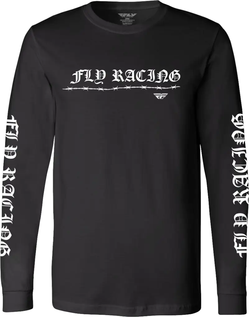 Fly Barbed Wire L/S Black Md - FLY RACING