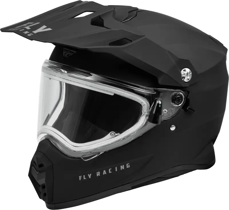 Trekker Cw Solid Helmet Elec Shld Matte Black Xl