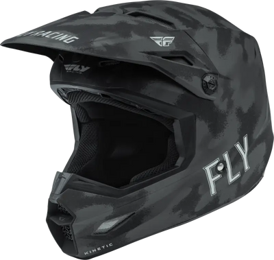 Fly Racing Fly Racing F73-3316YS Youth Kinetic S.E. Tactic Helmet Matte Grey Camo Ys