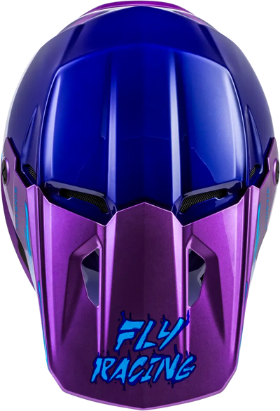 Youth Kinetic Surge Helmet Pink/Purple/Teal Ys