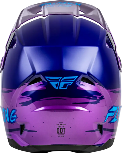Youth Kinetic Surge Helmet Pink/Purple/Teal Ys