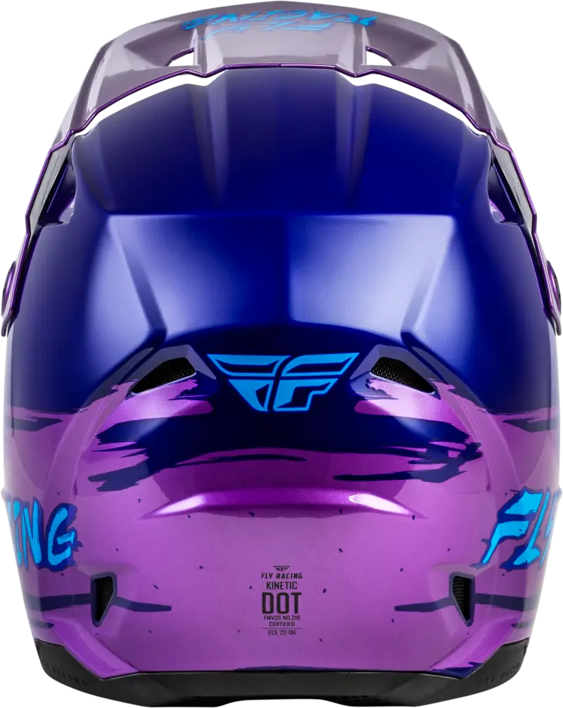 Youth Kinetic Surge Helmet Pink/Purple/Teal Ys