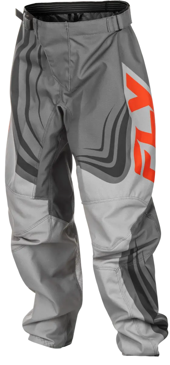FLY RACING Youth F 16 Pants C378-23326 - Grey/Orange Size 26 - FLY RACING