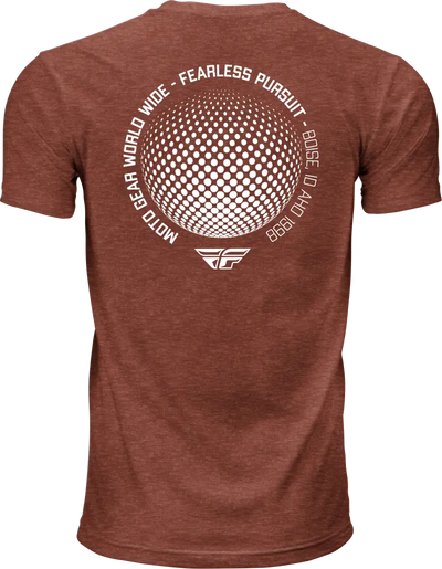 Fly Worldwide Tee Red Md - FLY RACING