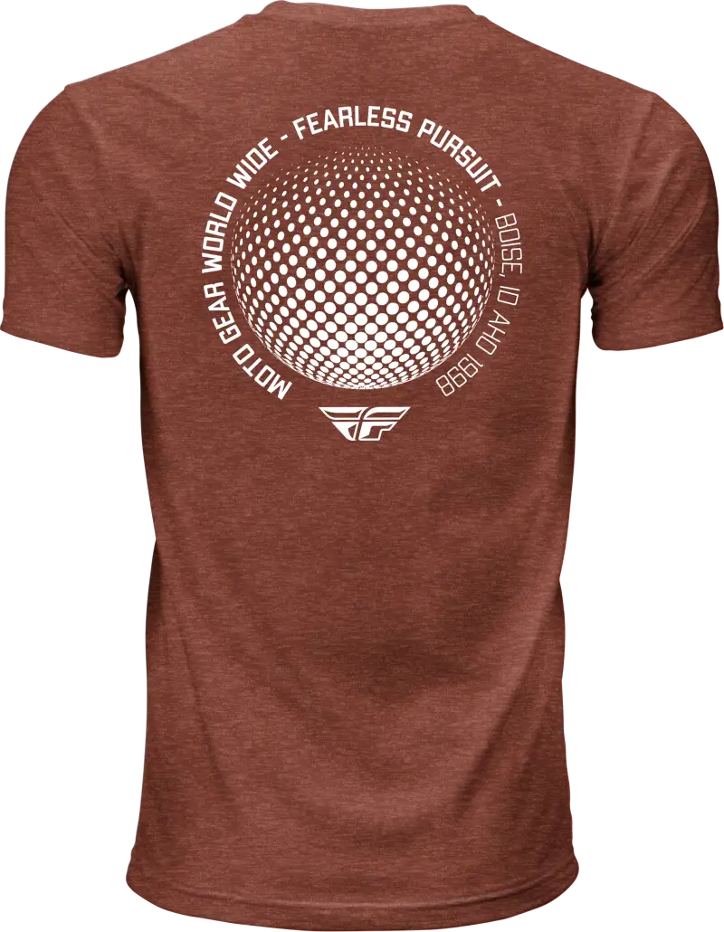 Fly Worldwide Tee Red Md - FLY RACING