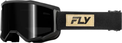 Focus Sand Goggle Black/Tan W/ Dark Smoke Lens - FLY RACING