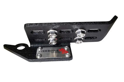 Foot Peg Mounts To Door Hinge; Ribbed Design; Non-Folding; Powder Coated; Black; Steel; Set Of 2 - Truck & Automotive