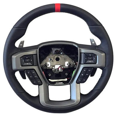 Ford Racing 2015-2017 F-150 Raptor Performance Steering Wheel Kit - Red Sightline - Truck & Automotive