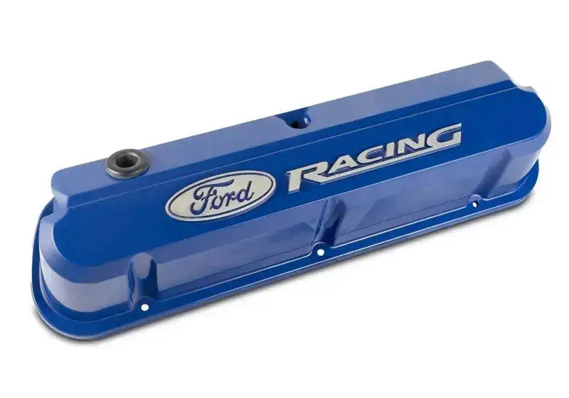 Ford Racing 289-351 Slant Edge Blue Valve Cover - Engine Components