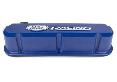 Ford Racing 289-351 Slant Edge Blue Valve Cover - Engine Components