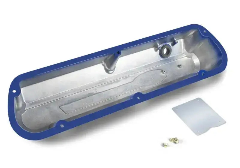 Ford Racing 289-351 Slant Edge Blue Valve Cover - Engine Components