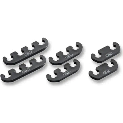 Ford Racing Wire Dividers 4 to 3 2 - Black w/ White Logo - Engine Components