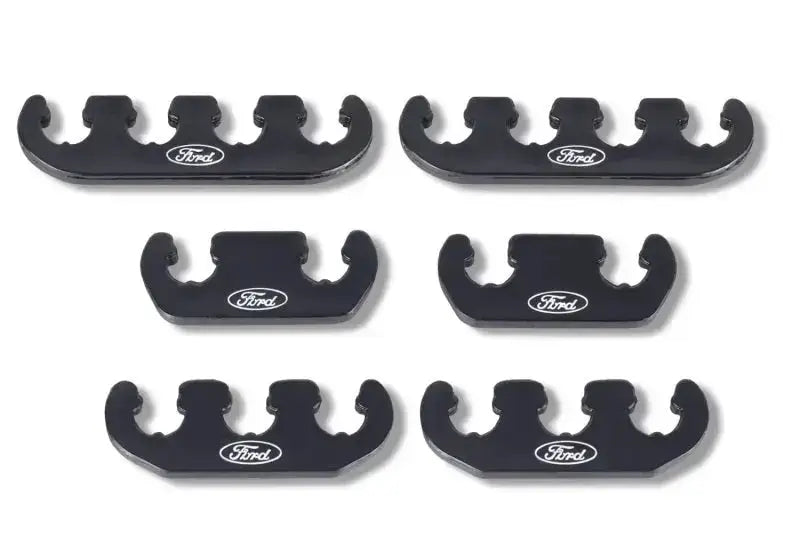 Ford Racing Wire Dividers 4 to 3 2 - Black w/ White Logo - Engine Components