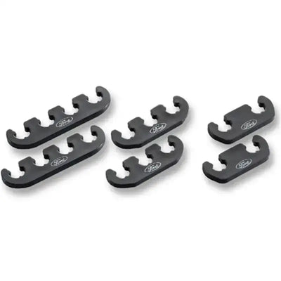 Ford Racing Wire Dividers 4 to 3 2 - Black w/ White Logo - Engine Components